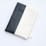 Marleigh Bi-Colour Zip Clutch