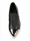 Emmalyn Metal Pointed Slip On Shoes - HELLO PARRY Australian Fashion Label 