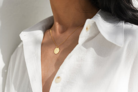 Gold Empowerment 18K Necklace