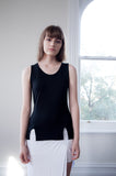 Eva Double Split Singlet - HELLO PARRY Australian Fashion Label 