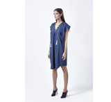 Forget Me Not Lace up Dress - HELLO PARRY Australian Fashion Label 