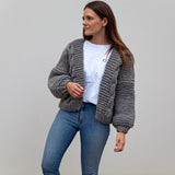 Nia Cable Hand Knitted Cardigan