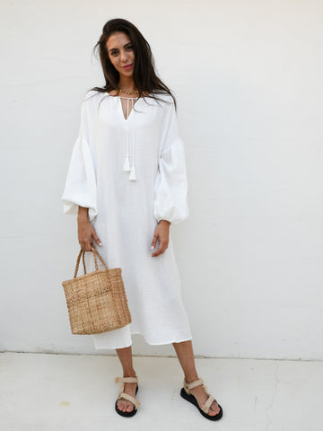 Jodie Maxi Dress - White