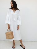 Jodie Maxi Dress - White