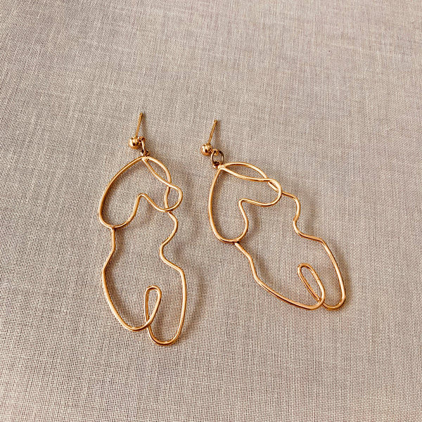 Houston Body Line Earrings