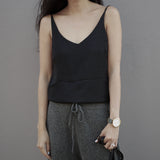 PRE ORDER Louise Silky Black Cami Available in 15 July - HELLO PARRY Australian Fashion Label 