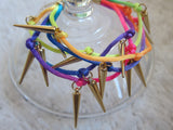 Spike Rainbow Bracelet