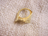 Pyramid Gold Ring