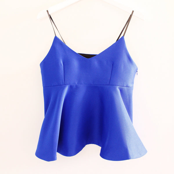 Louisa Royal Blue Empire Cami