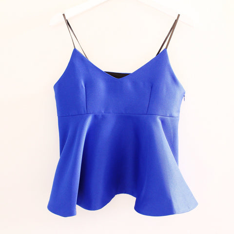 Louisa Royal Blue Empire Cami