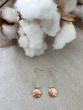 Collins Statement Earrings - Rose Gold