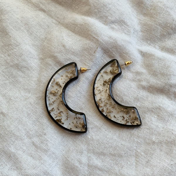 Molly Gold Foil Earrings