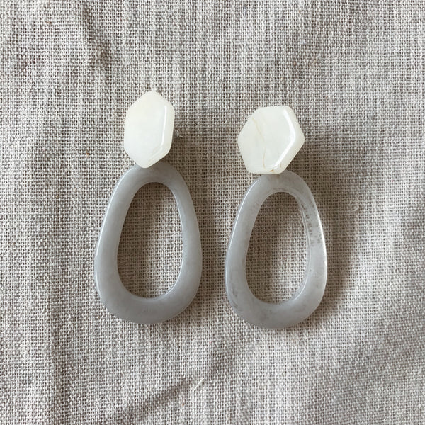 Riley Grey Statement Earrings