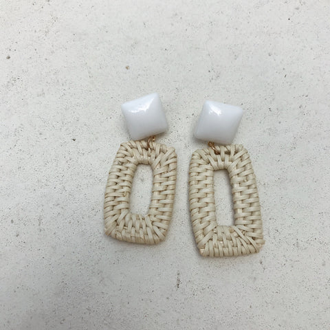 Sarafine Rectangle Earrings