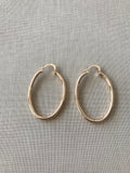 Blaire Smooth Hoop Earrings