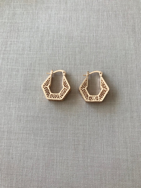 Jasmine Hoop Earrings