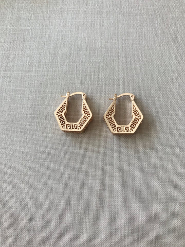 Jasmine Hoop Earrings