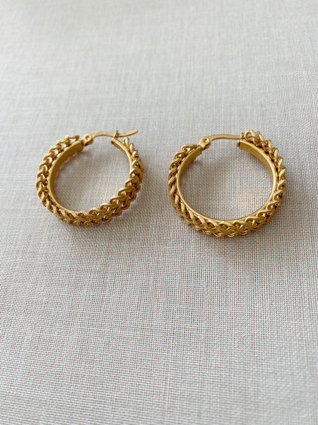 Deni Chain Hoops