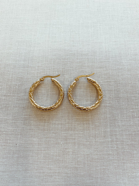 Mira Quilted Hoops