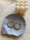 Cole Rope Twist Hoops