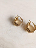 Gabby Twisted  Hoops