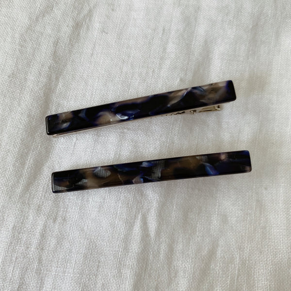 PANDORA HAIR CLIPS - MIDNIGHT