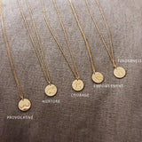 Gold Courage 18K Necklace