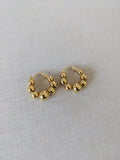 Rylee Bobble Hoop Luxe Earrings