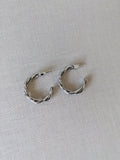 Brittany Twist Hoop Luxe Earrings