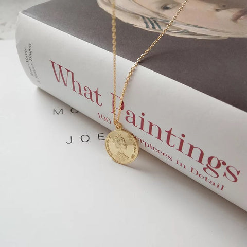 Elizabeth Isle Coin Necklace