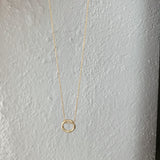 Threaded Loop Necklace