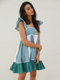 Lulla Mini Gingham Babydoll Dress