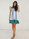 Lulla Mini Gingham Babydoll Dress