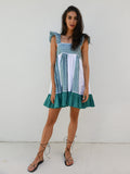Lulla Mini Gingham Babydoll Dress