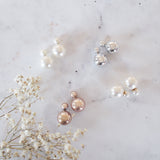 Mila Double Pearl Earrings - HELLO PARRY Australian Fashion Label 