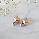 Mila Double Pearl Earrings