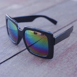 Milan Rainbow Mirror-lens Sunglasses