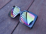 Milan Rainbow Mirror-lens Sunglasses