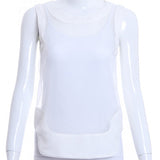Mona Organza Sheer Layer Singlet - HELLO PARRY Australian Fashion Label 