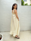 Nadia Floral Maxi Dress - Yellow