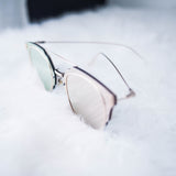 Luxembourg Colour Shift Pink/Green/Gold Sunglasses