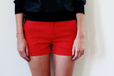 Rubie Tweed Red shorts