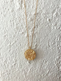 Saturn Star Coin Necklace