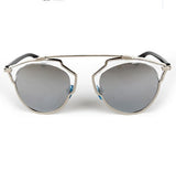 Norway Geometric Silver Sunglasses - HELLO PARRY Australian Fashion Label 