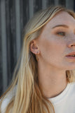 Sloan Hammered Hoops