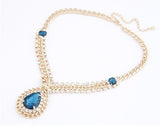 Sophia Gold Chain Statement Necklace