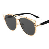 Swiss Gold Frame Sunglasses