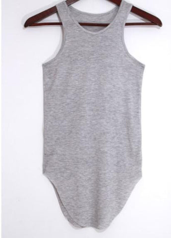 Basic Scoop Neck Jersey Tank