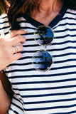 Estonia Round Oversized Sunglasses - HELLO PARRY Australian Fashion Label 