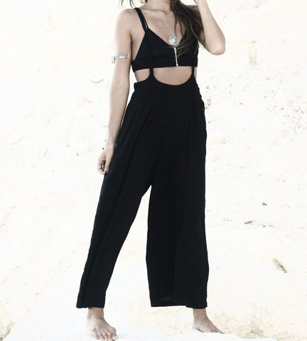 Carey Culotte Overall - HELLO PARRY Australian Fashion Label 